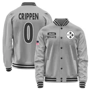 Men's Greg Crippen Pittsburgh Steelers Gray Salute to Service Performance Jacket