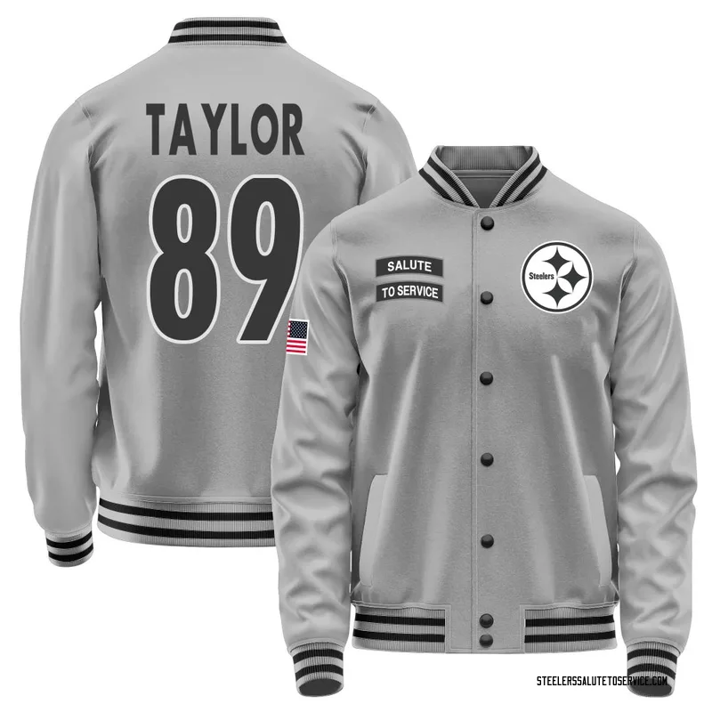 Men's Roc Taylor Pittsburgh Steelers Gray Salute to Service Performance Jacket
