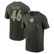 Youth Forrest Rhyne Pittsburgh Steelers Green Forest/ 2025 Salute to Service Sideline Primary Edge T-Shirt